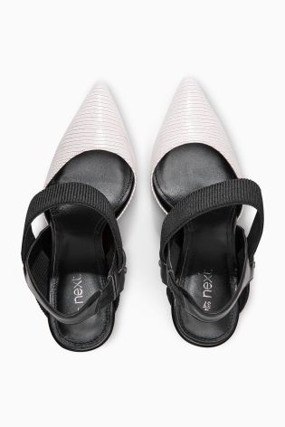 Cleated Sole Slingback Points